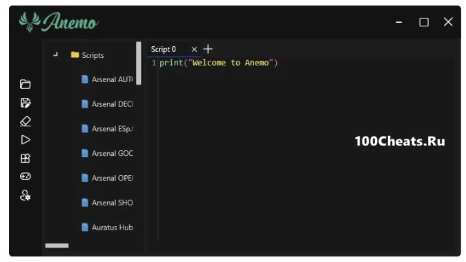 Anemo Executor v3.0 — Популярный эксплойт для Roblox
