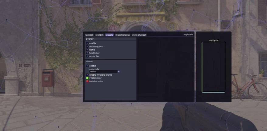 Asphyxia - Бесплатный Internal чит для CS2 (LegitBot + RageBot + ESP)
