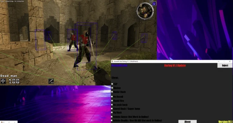External ESP / Aim Hack для Assault Cube (2026)
