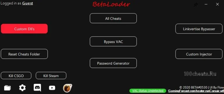 BetaLoader v4 — Лучший загрузчик читов CSGO (и не только…)