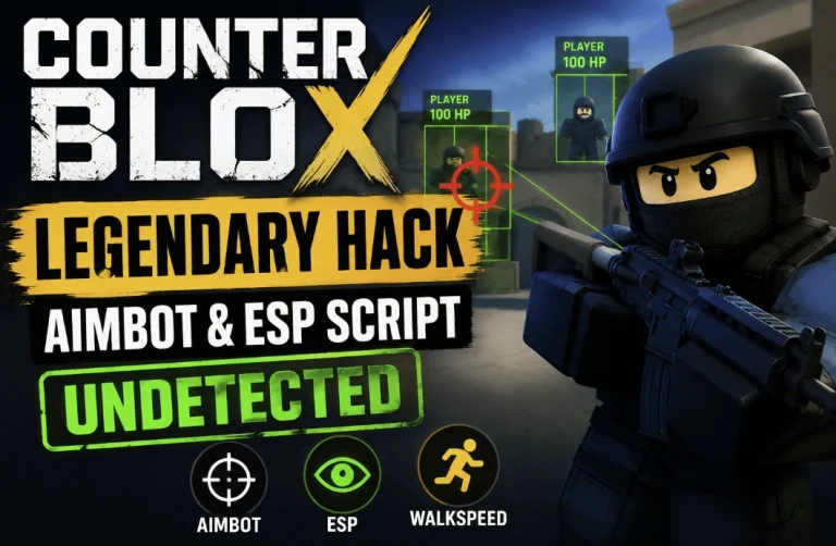 Counter Blox Legendary Hack — Aimbot и ESP скрипт (Roblox)