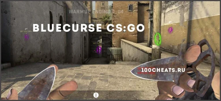 Беспаливный чит BlueCurse для CS:GO (AiM + Trigger + ESP)