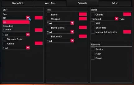 Чит Stackhack AIM + TRIGGER + ESP CS:GO 2018
