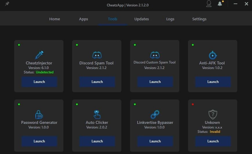 CheatzApp 2026 - Инжектор читов и другие инструменты — изображение 1