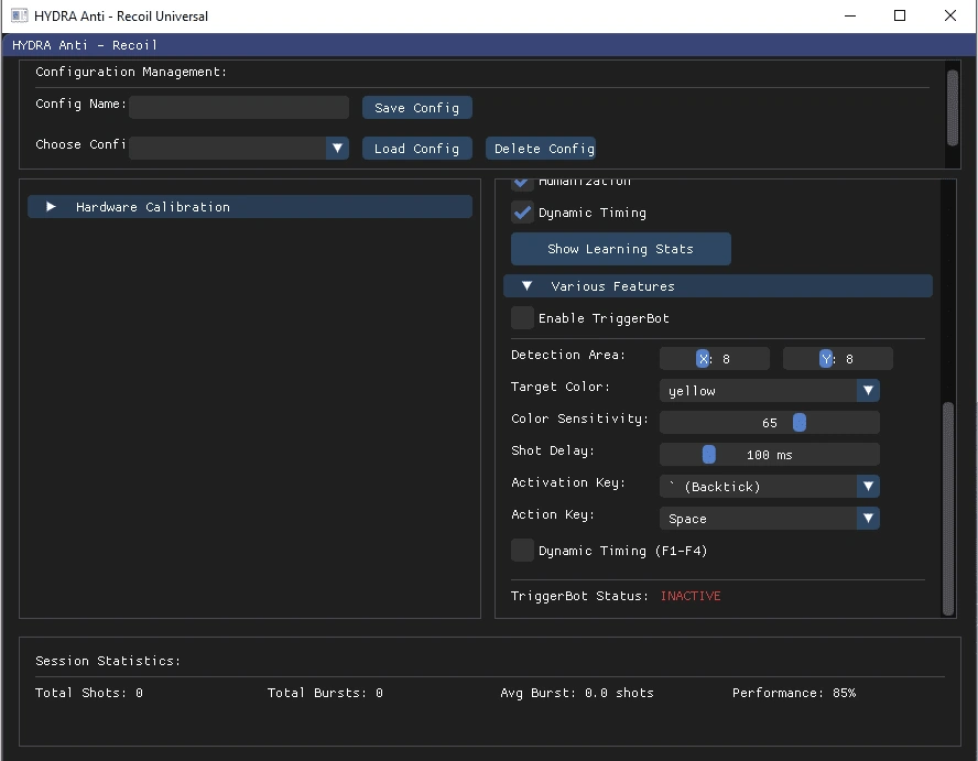 HYDRA Anti-Recoil Universal - чит антиотдача (на все шутеры) — изображение 1