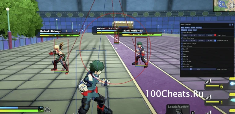 External чит для MY HERO ULTRA RUMBLE (Hack) Бесплатный