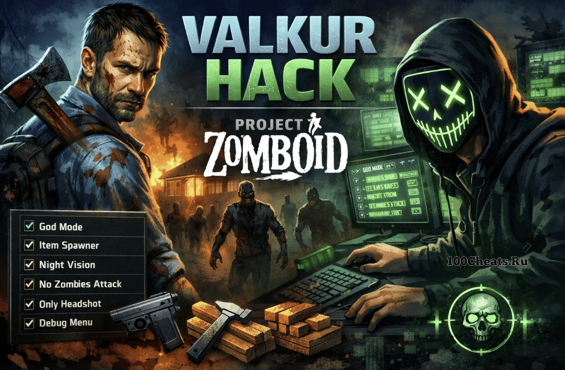 Чит для Project Zomboid (B42) - Бесплатный