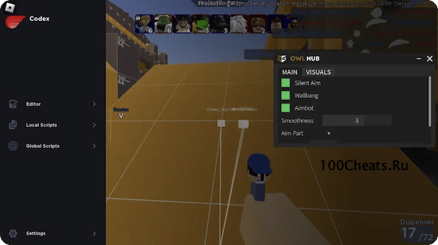 Codex Exploit — Executor для Roblox (Mobile) 2026