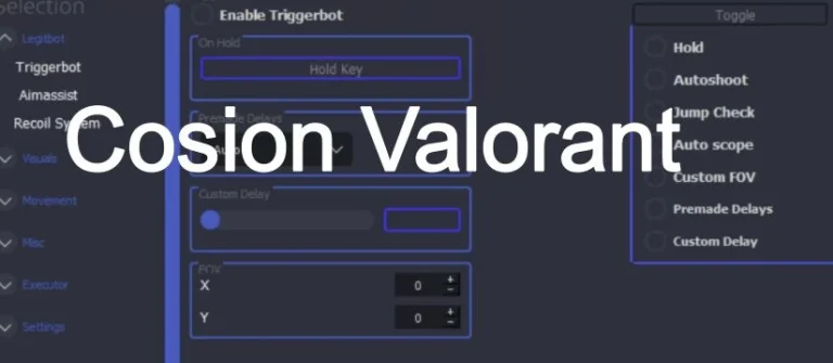 Cosion — Бесплатный чит Valorant (UNDETECTED)