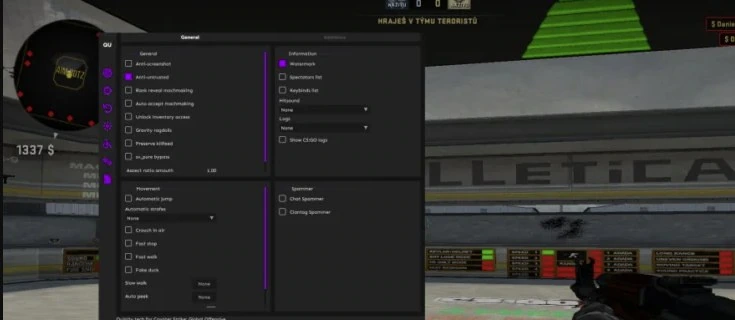 Чит CSGO Quinity HvH (Rage + Legit)