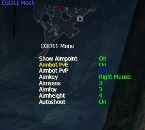 Чит D3D11 Aimbot для Warframe