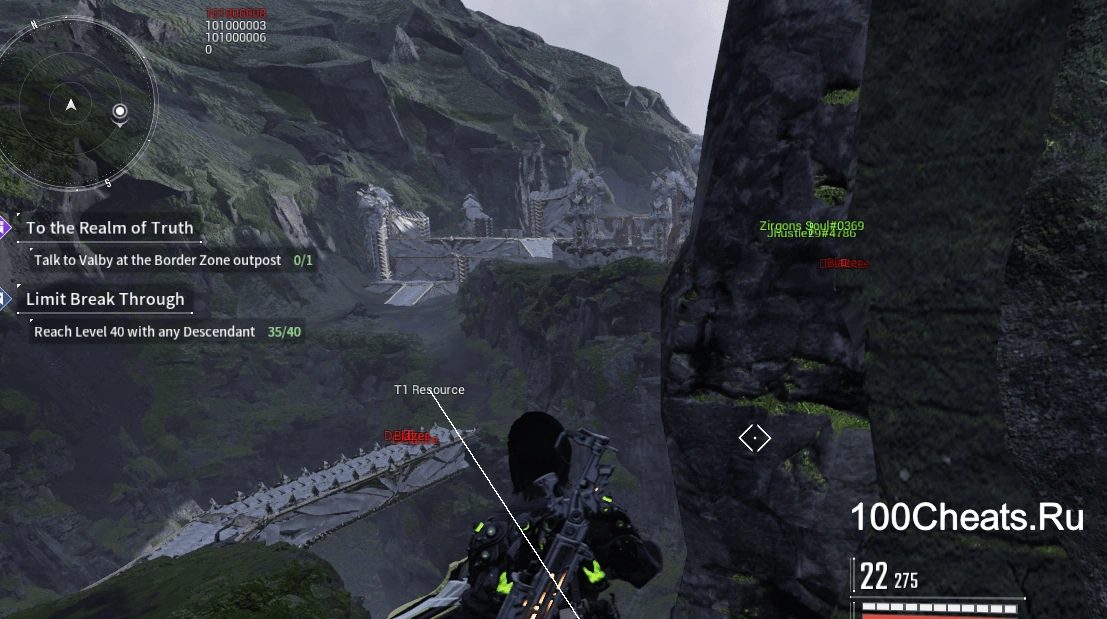 Internal чит для The First Descendant (AimBot, ESP, Разное)