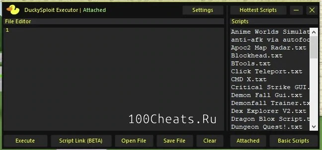 Executor DuckySploit для Roblox (Бесплатный)