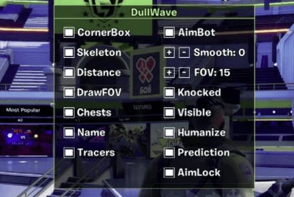 DullWave (Crack) — чит для для Fortnite — Aim + ESP