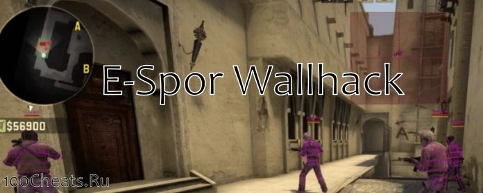 Чит E-Spor — Wallhack для CSGO (Без Vac бана)