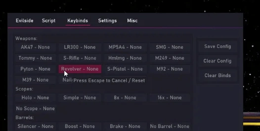 EvilSide Macro — чит на отключение отдачи в Rust (NoRecoil Hack)