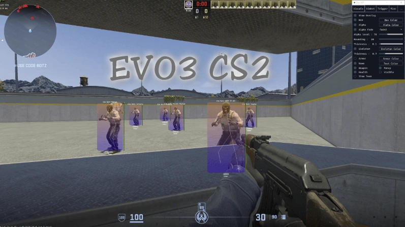 Чит EVO External для CS2 (Multihack) - Бесплатно