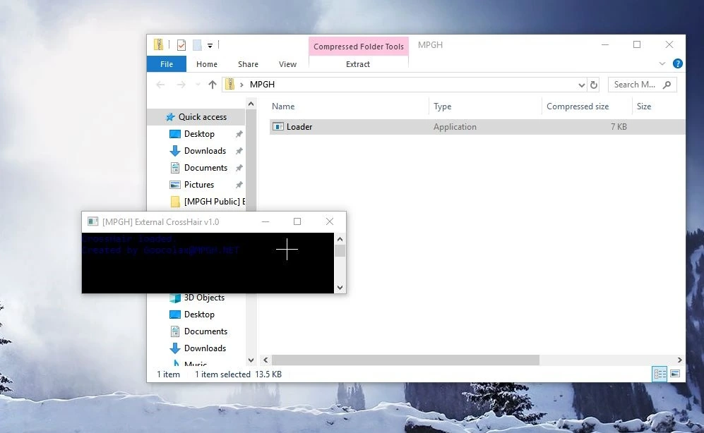External CrossHair v1.0 - смена прицела в CrossFire