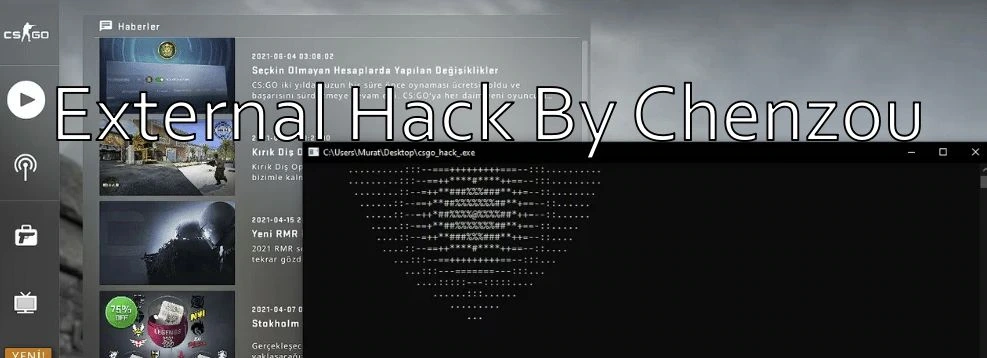External Hack By Chenzou для CSGO (Без бана)