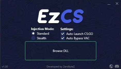 Инжектор EzCS для CS:GO + VAC Bypass и Скрытый инжект — изображение 1