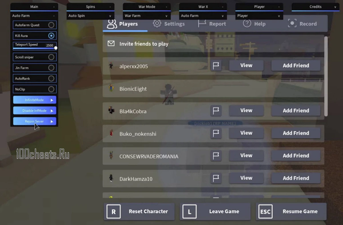 Чит Roblox (Shinobi Life 2) + Автофарм - Работает — изображение 1