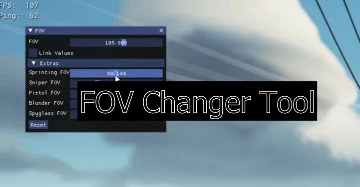 Чит FOV Changer Tool для Sea of Thieves (SoT) на Steam