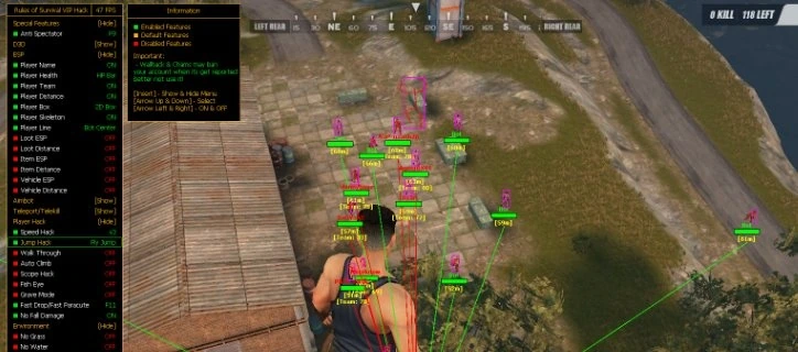 Hax4You - бесплатный чит на Rules of Survival — изображение 1