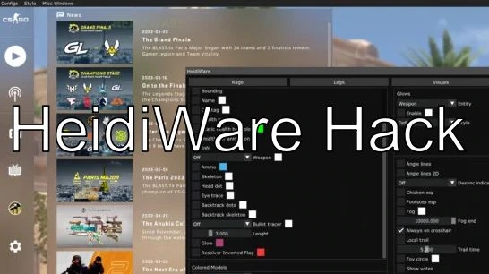 Чит HeidiWare Hack для CS:GO (Legit + Rage)