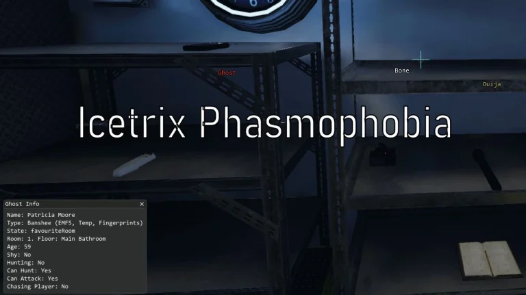 Чит Icetrix для Phasmophobia (Ghost, Wallhack, Speedhack)