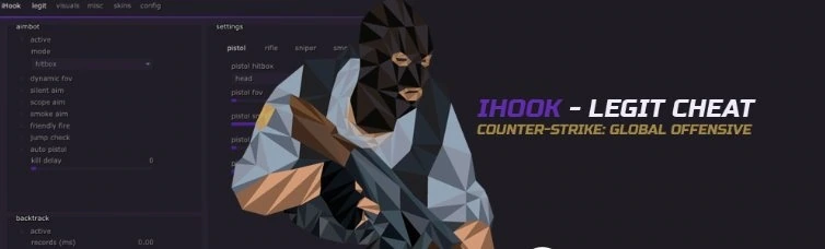 Мультихак iHook CSGO [AiMbot, Visuals, Config] — Обновлен!
