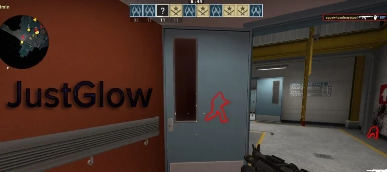 JustGlow — Чит Валлхак для CSGO + BunnyHop