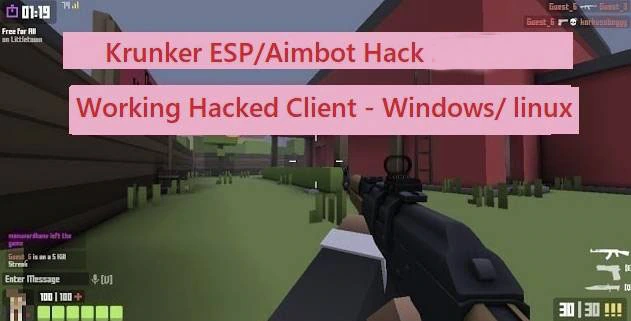 Чит Krunker Hack 2026 (Аим + ЕСП) — Рабочий