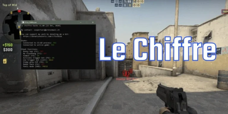 Le Chiffre — External чит для CS:GO (ESP, Aimbot)
