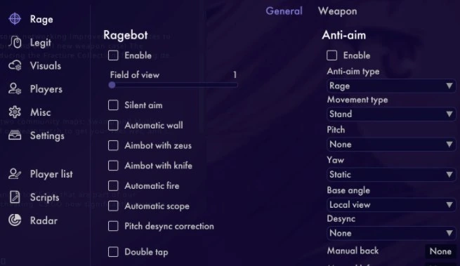 (Crack) чит Legendware v3 CSGO — Бесплатно