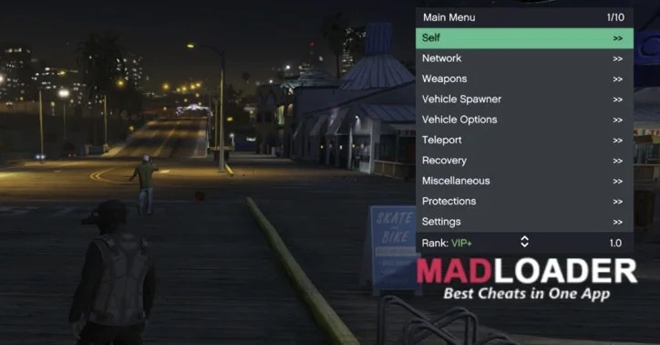 Чит MadMenu для GTA 5 Online (Free)