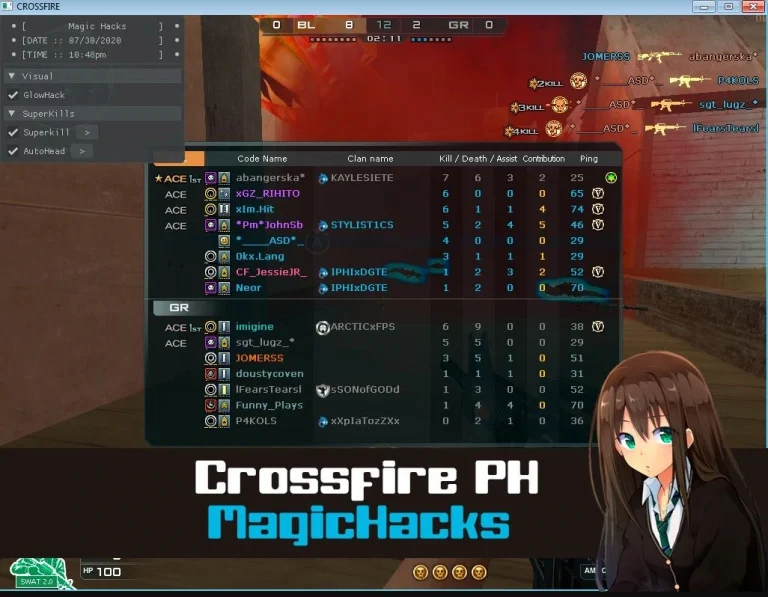 MagicHacks чит для Crossfire PH (Супер Убийство, ЕСП и т.д.)