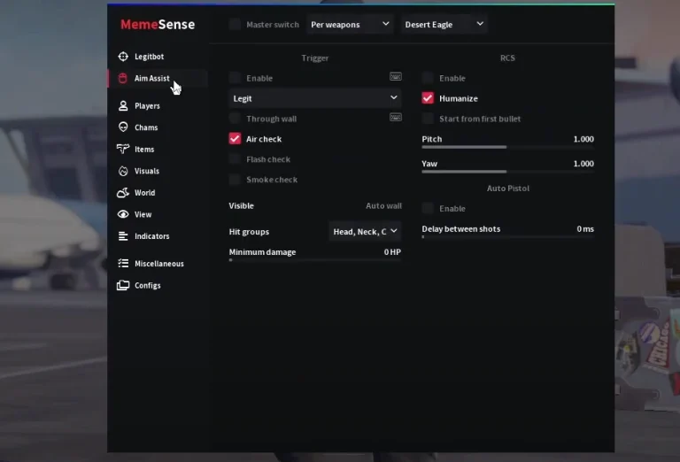 Чит MemeSense (Crack) для CS2 — Legit + Rage