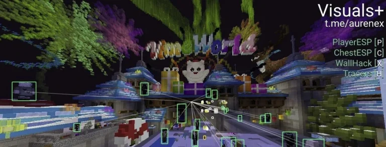 ESP чит VimeWorld для Minecraft + Wallhack (Бесплатный)