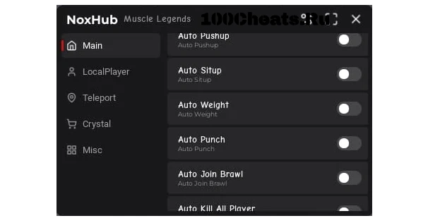 Muscle Legends Script (Roblox) 2026 — No key (NoxHub)