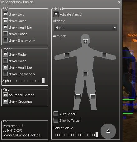 Чит OldSchoolHack 1.2.0 для Team Fortress 2