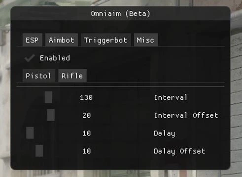 Чит Omniaim Hack для Counter Strike 2 (Aimbot + ESP)