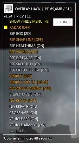 Overlay Hack — чит Battlefield 1 [AimBot / ESP / Radar] Без бана