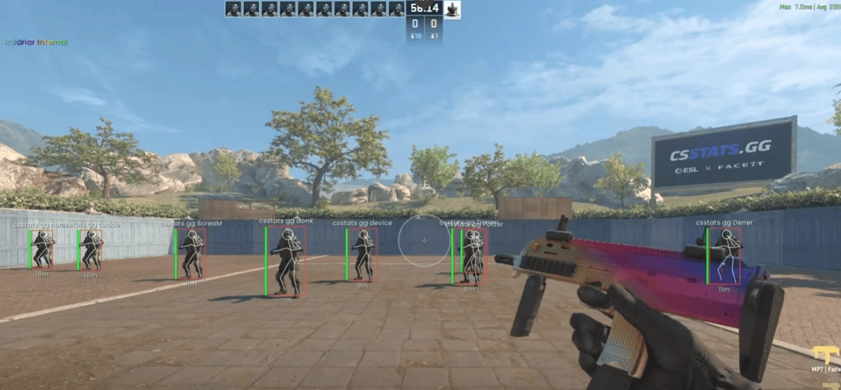 Чит Raidriar для CS2 (Internal) - 2026 - Aimbot & Esp & Skin Changer — изображение 2