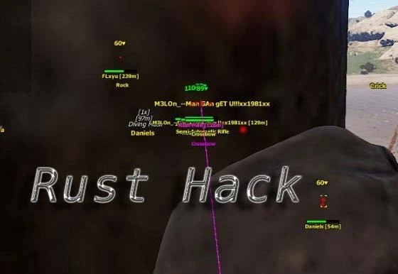 Рабочий чит для Rust (AIM / Radar / Без отдачи / Валлхак)