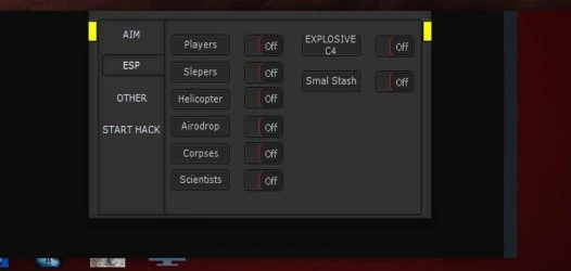 Бесплатный чит для Rust Experimental [AiM, Wallhack, ESP]