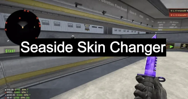 Seaside Skin Changer для CS:GO (Много настроек) Бесплатный