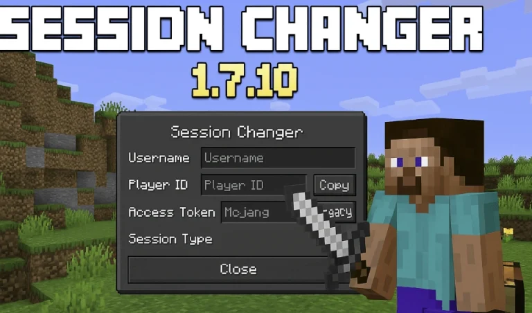 Session Changer для Minecraft (Forge 1.7.10) — Смена сессии на лету