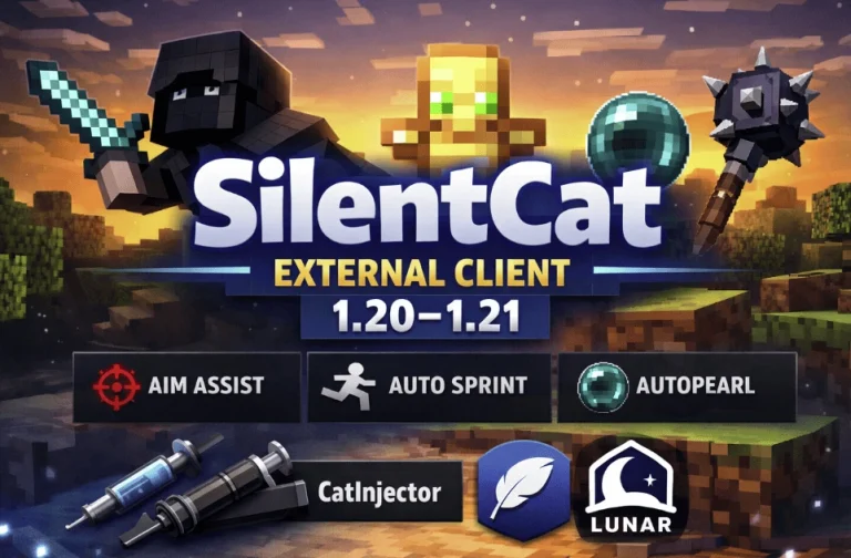 Чит SilentCat External Client для Minecraft (1.20–1.21)