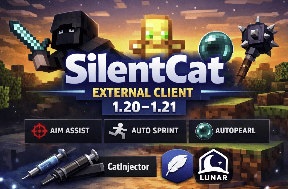 Чит SilentCat External Client для Minecraft (1.20–1.21)