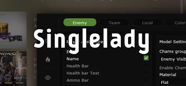 Бесплатный HVH чит Singlelady для CSGO (+cfg) Обновлен